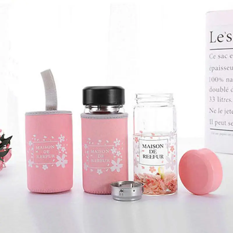 High Temperature Resistant Glass Cup Anti-scalding Set Tea Strainer Hand Water Crystal Bottle Milk |
