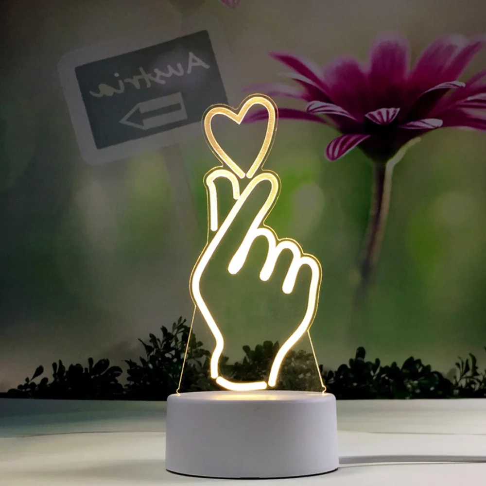 15 моделей 3D светодиодный настольный светильник подарок на день рождения USB