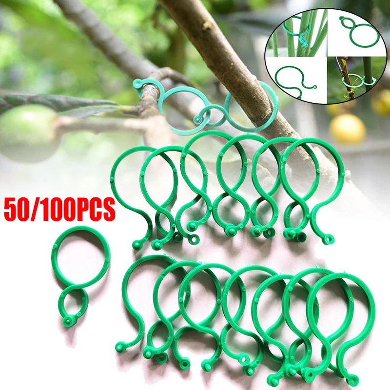 

1pcs gardening 8-character buckle ring gourd ring gardening accessories plant stem tomato flower J7A5632