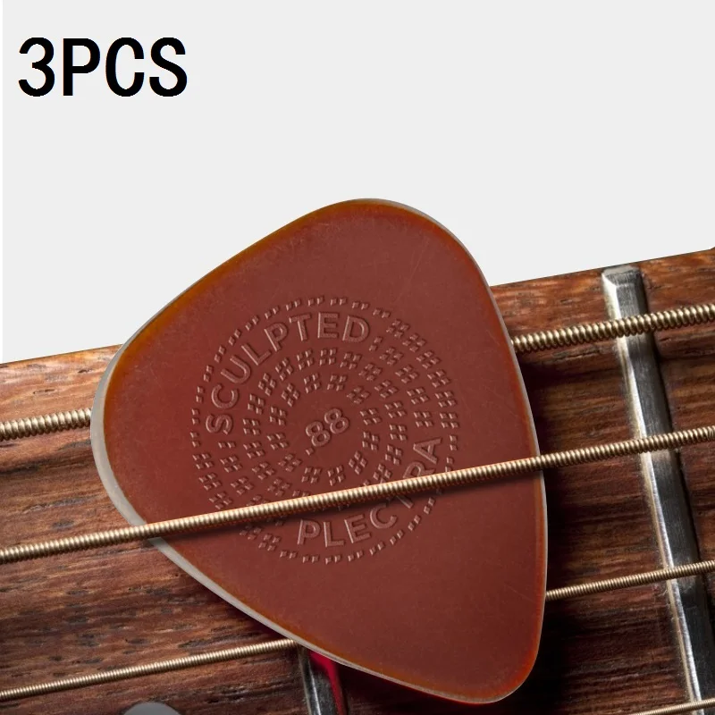 

3 шт., стандартные медиаторы для гитары Dunlop, скульптурная форма и медиатор Plectrum Primetone, акустические электрические медиаторы
