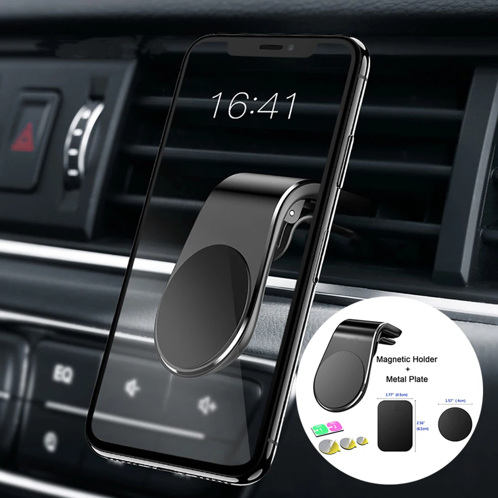Магнитный автомобильный держатель для телефона подходит iphone Samsung huawei | Мобильные