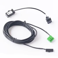 bluetooth wire harness cables microphone for vw rcd510 rns510 rns315 cd player for skoda columbus for seat mediasystem