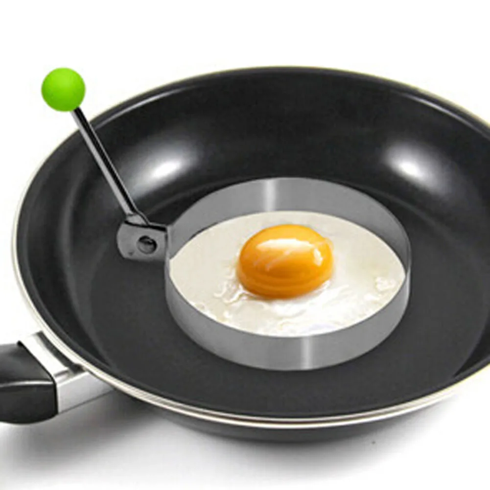 1 Pcs Stainless Steel frying eggs tools omelette mould device egg/pancake ring egg shaped kitchen appliances Kitchen Cook Tools