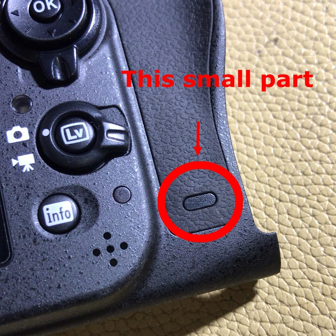 Крышка инфракрасного приемника для Nikon D610 D600 D7200 D7100 пластиковая часть Пилотная