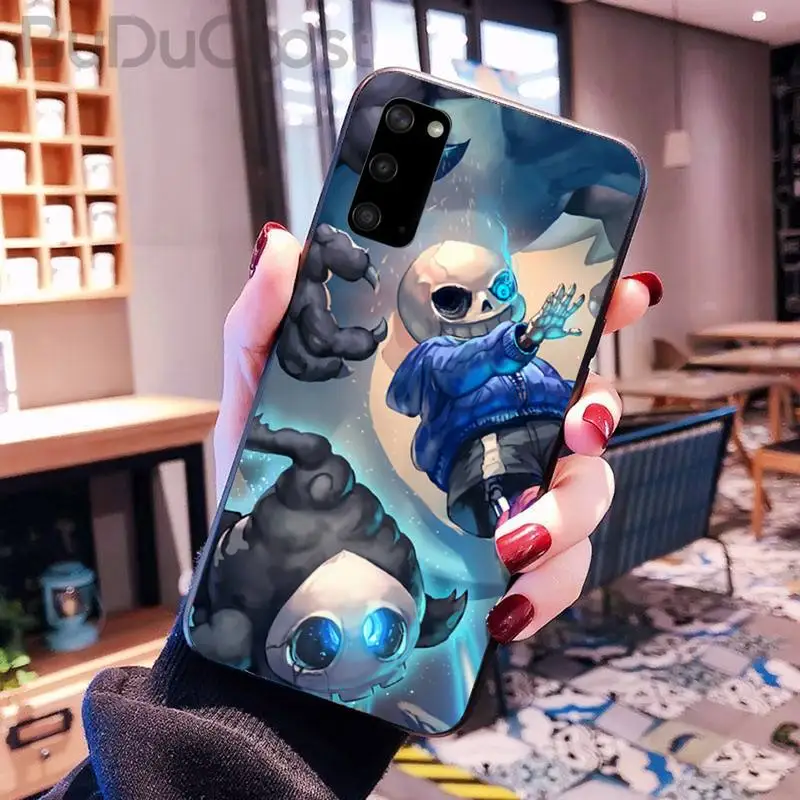 

Game Undertale Papyrus Skeleton Phone Case for Samsung S20 plus Ultra S6 S7 edge S8 S9 plus S10-5G lite 2020 S10E