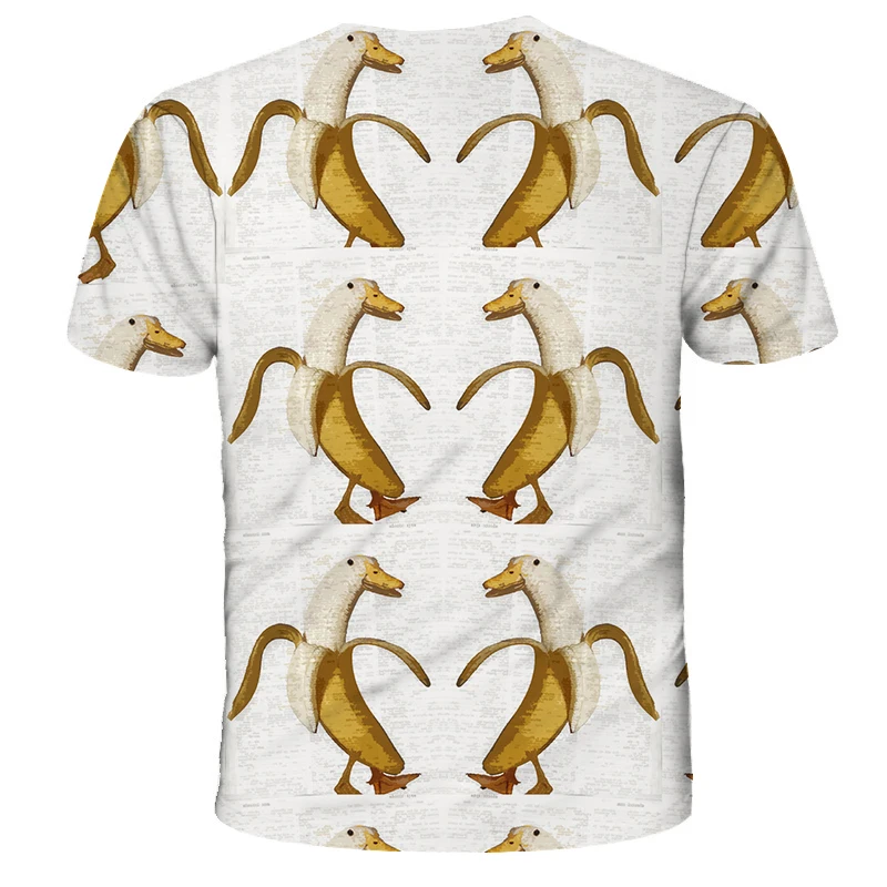 

Men'sFruitCottonT-Shirt3DPrintBananaTShirtSummerGraphicTeesPatternWomen/MenShortSleeveNoveltyStreetwearTops