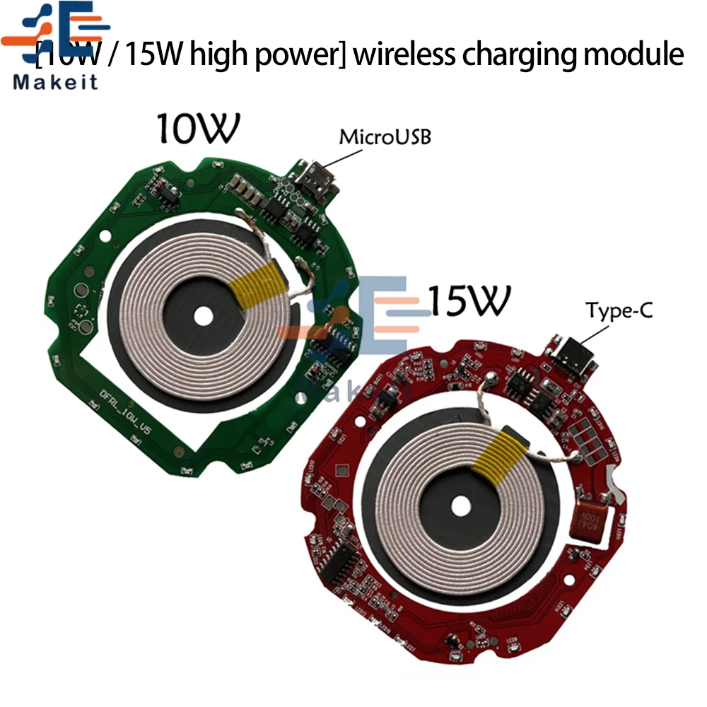 TYPE-C/MICRO USB 5-9V/5-12V 5-10W/5-15W быстрая зарядка | Электронные компоненты и принадлежности