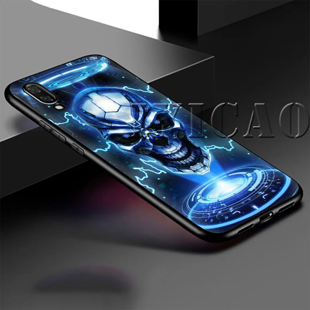 Marigold Tarot Skull Card Soft Case for Huawei P20 Lite Pro P30 P Smart Z Plus | Мобильные телефоны и аксессуары