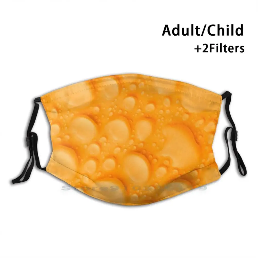 

Orange Is Optimism Print Reusable Mask Pm2.5 Filter Face Mask Kids Love Cute Fun Funny Happy Girls Colorful Summer Tumblr