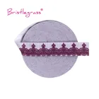 Эластичная лента для волос, с французским кружевом, 2-15 ярдов