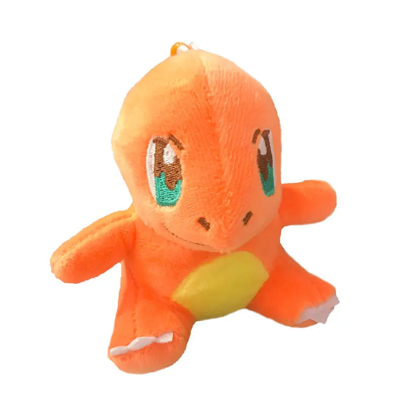 

new lifelike high quality 10cm Charmander soft cute funny Keychain Pendant positive energy toy birthday christmase gift for kid