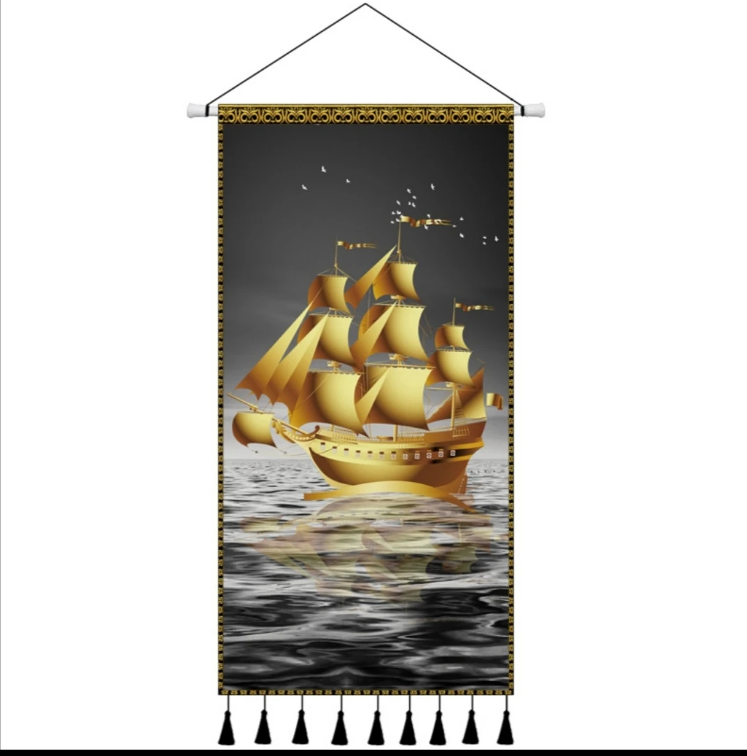 

hanging wall decorated tapestry