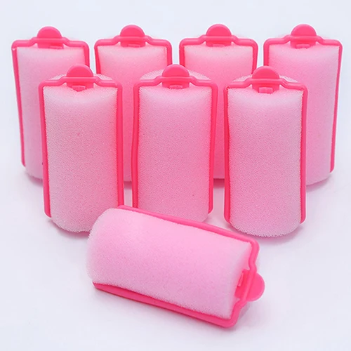 12 Pcs/Bag Magic Sponge Foam Cushion Hair Styling Rollers Curlers Twist Tool Easy to Wear Washable Soft Beauty | Красота и здоровье