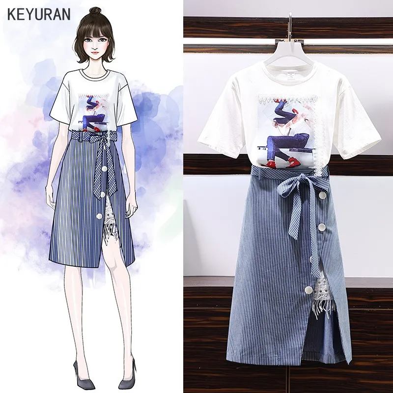 Женский комплект из 2 предметов высокого качества размера плюс кружевная