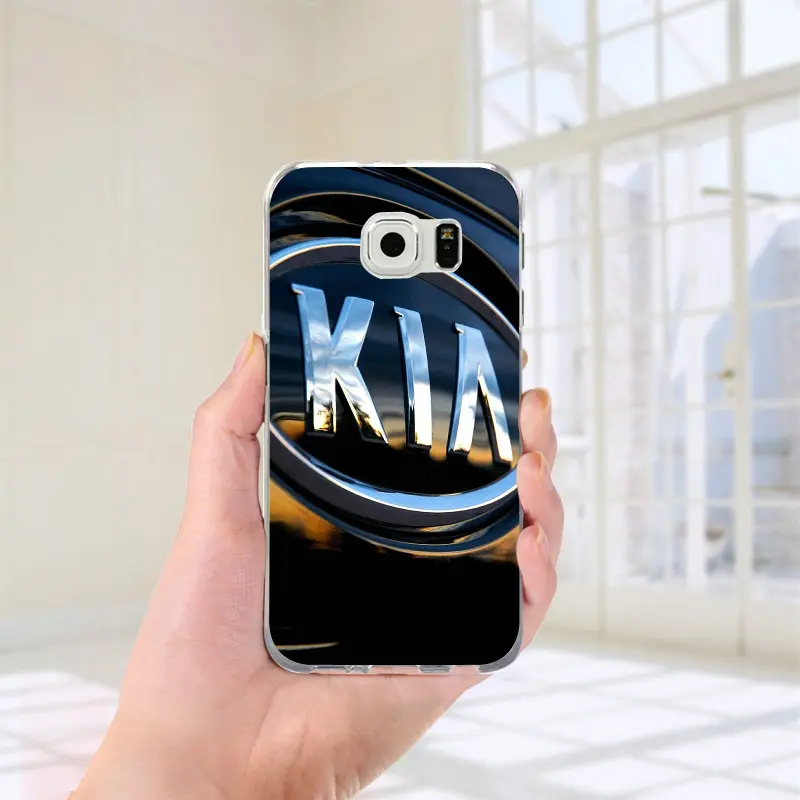 Мягкие чехлы для телефонов samsung Galaxy S2 S3 S4 S5 Mini S6 S7 S8 S9 S10 Edge Plus Lite Note 8 9 Coque Shell Love логотип Kia корейский