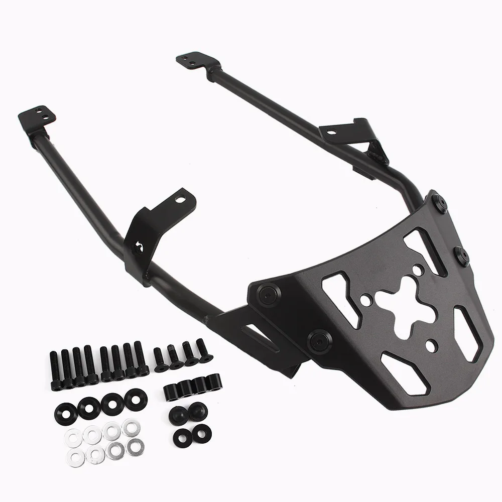 Черная задняя багажная полка Расширенная переноска Топ крепление крыло пластина