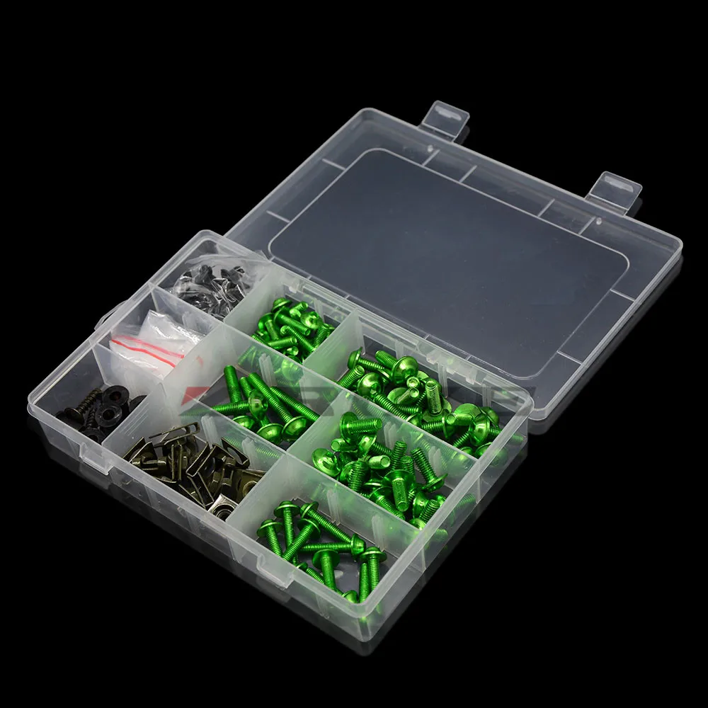 Болты и обтекатели для Kawasaki Ninja 250R 300 500 650 ZX10R ZX11 ZX14R ZX6R 7R 9R Z750 Z1000 Versys R17 14 - купить по