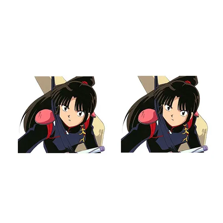 Новые Inuyasha и Kagome акриловые серьги Shippou Sesshoumaru серьги из полимеров эпоксидные серебряные серьги-гвоздики позолоченные - Окраска металла: 10