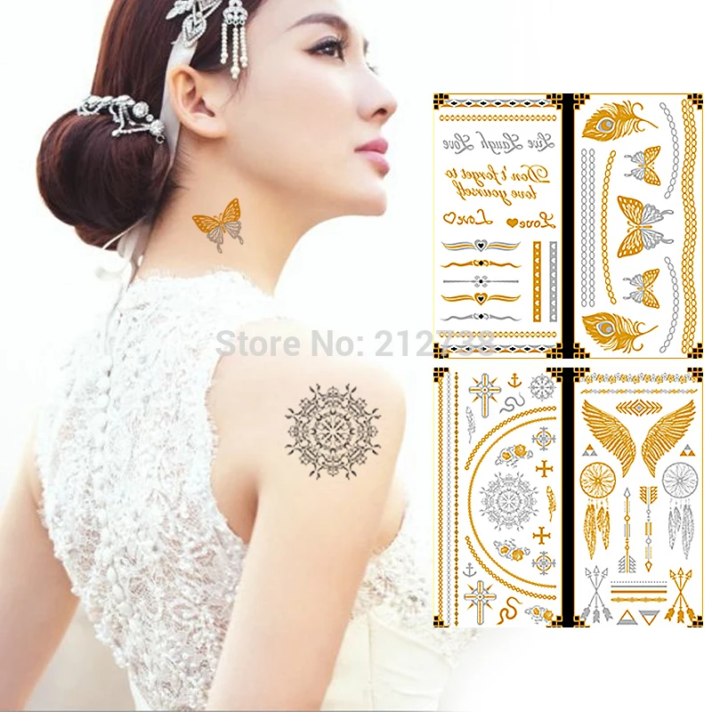 1 шт. водостойкая наклейка ангельские крылья Сова Ловец снов тату наклейки флэш