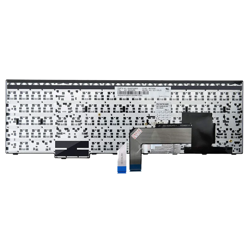 Оригинальная новая клавиатура US для Thinkpad ноутбука Clevo Dns intelbra Lenovo E550 E550C E555 E560 E565 |