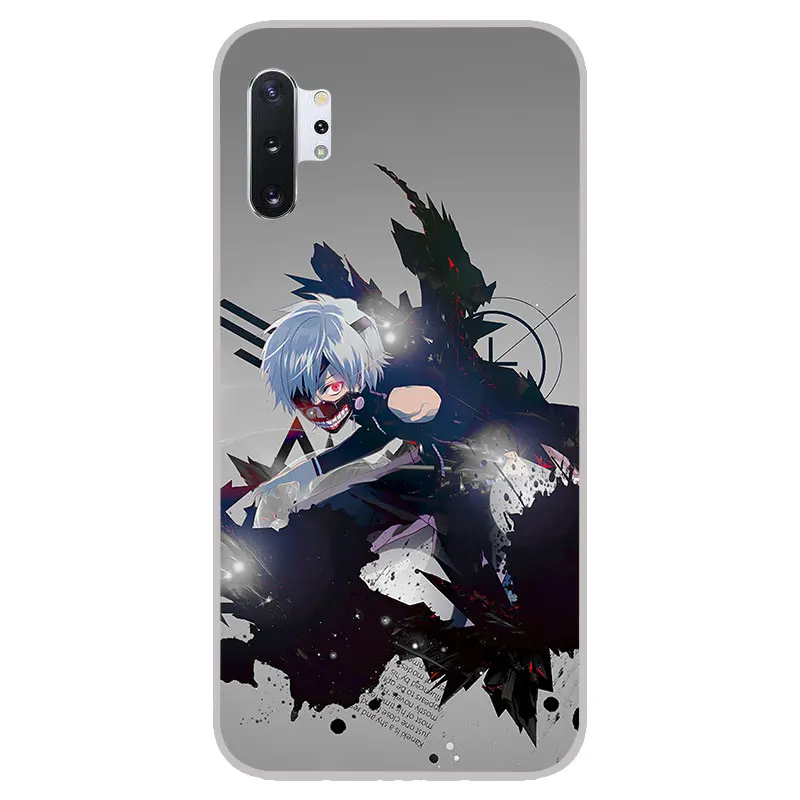 Kaneki Eye mask Matte Silicone Case For Samsung galaxy Note 10 pro 9 8 A90 A70 A60 A50 A40 A30 A10 M40 M30 M20 M10 cover |