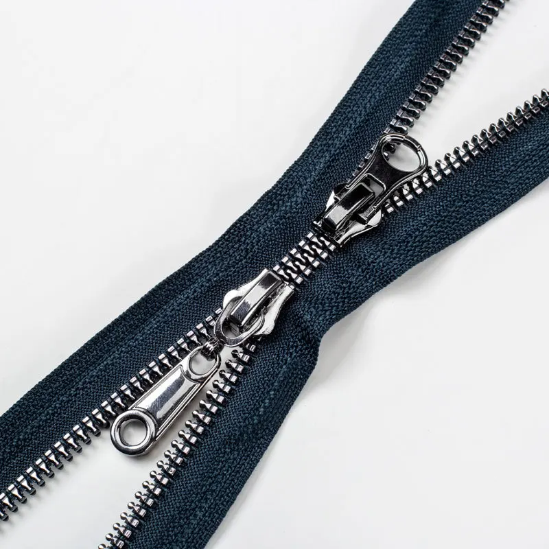 Молния из смолы 8 # имитация усиленных зубьев молния с двойным открытым хвостом 120