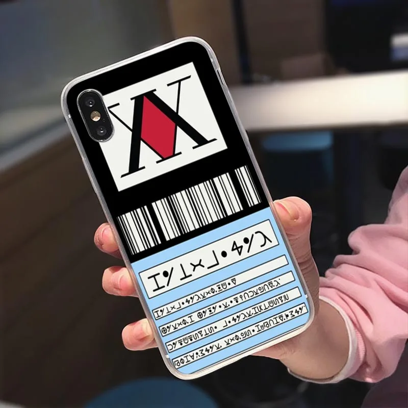 Чехол для телефона в стиле аниме Hunter X hunter 3 мягкий чехол iPhone 12 11 13 Pro Max XR XS 8 7 Plus Mini