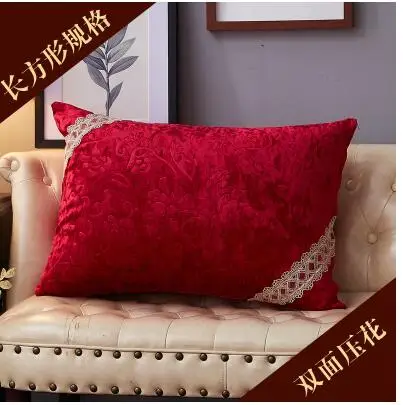 Прямоугольный чехол для подушки в европейском стиле размером 50x70 гостиной дивана