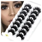 Ресницы миоди натуральные норковые 3D для наращивания, ресницы для макияжа, 58 пар