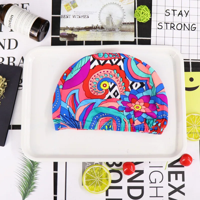 Тканевая крышка однотонная с цветочным рисунком черная для взрослых мужчин и