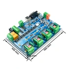 Макетная плата USB8727T4 CNC USB MACH3 с 4-осевым приводом, контроллер с ЧПУ, 200 кГц, 4-ходовой шаговый двигатель, привод 0-4 а для гравировального станка
