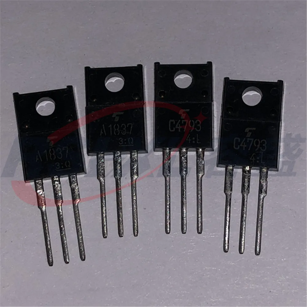2SA1837 2SC4793 A1837 C4793 TO 220F Brand New Original 10 шт./лот = 5 пар|Транзисторы| |