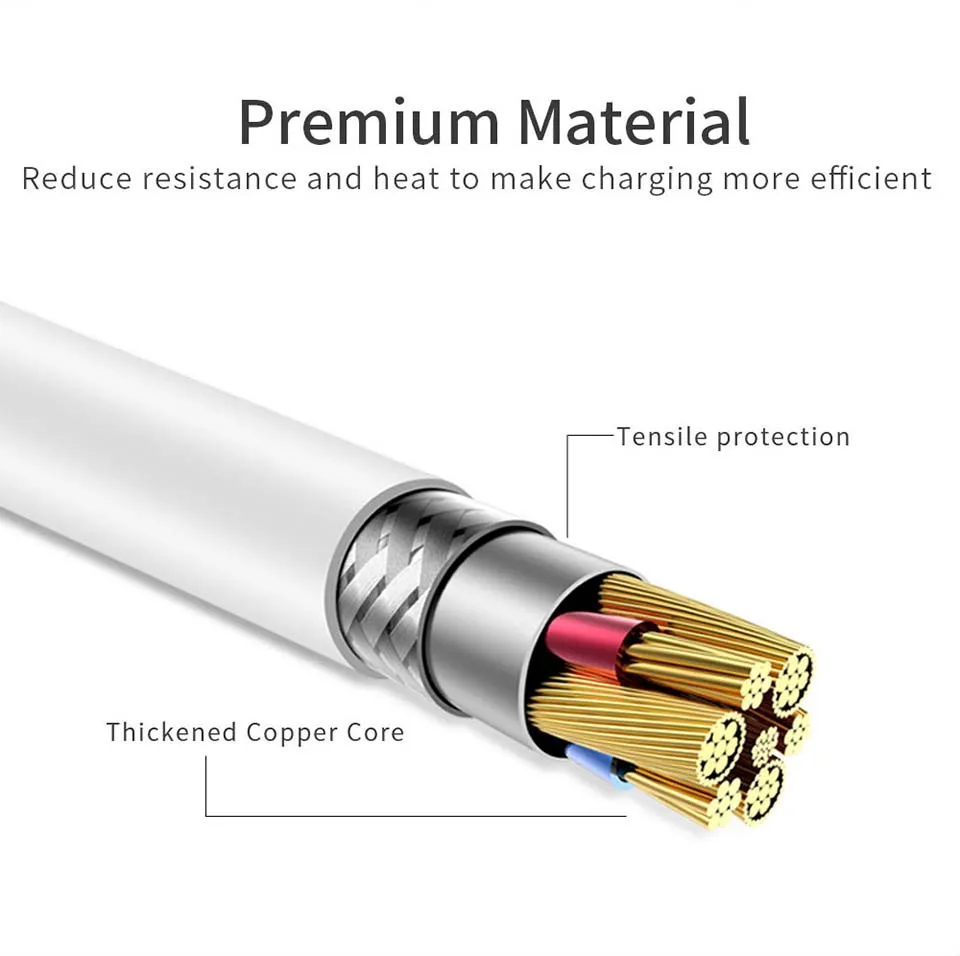 Usb type-C кабель для Xiaomi Redmi Note 7 mi9 2.4A USB C кабель для samsung S9 провод для быстрого заряда USB-C шнур для зарядки мобильного телефона