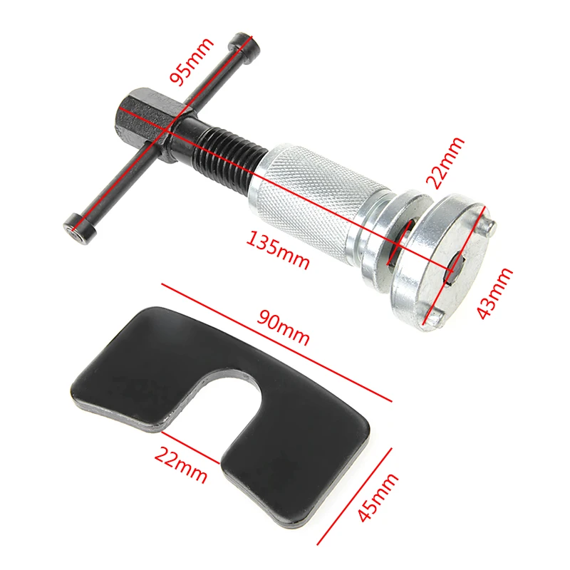 2 штифта правая тормозная колодка поршневой суппорт Перемотка авто автомобиль 3/8