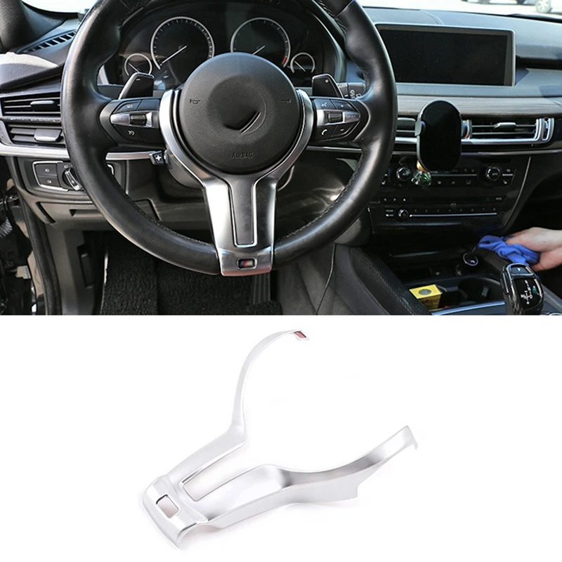 

Car M Sports Steering Wheel Trim Strip Steering Wheel Cover Frame for BMW- F20 F22 F21 F30 F32 F33 F12 F13 X5 F15 X6 F16