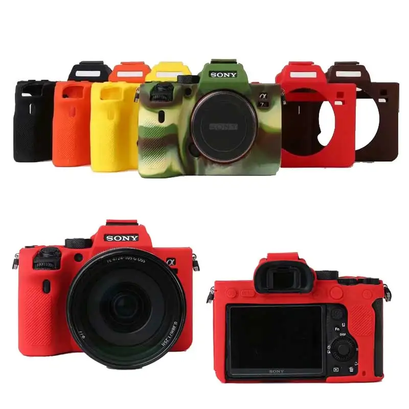 Мягкая сумка для камеры силиконовый чехол резиновый Sony A7R IV A7R4 Mark A7RIV | Электроника