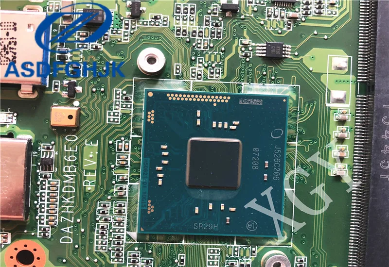 new Laptop Motherboard NBVB811001 For Acer for aspire ES1-131 MAIN BOARD DAZHKDMB6E0 DDR3 SR29H N3050 100% full tested | Компьютеры и