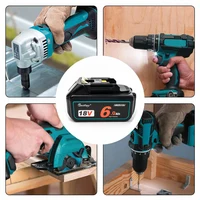 Waitley 18 V 5.0 6.0Ah akumulator bateria do narzędzi Makita elektronarzędzia z LED wymiana litowo-jonowa LXT BL1860 1850 18 v 9 A 6000mAh 6