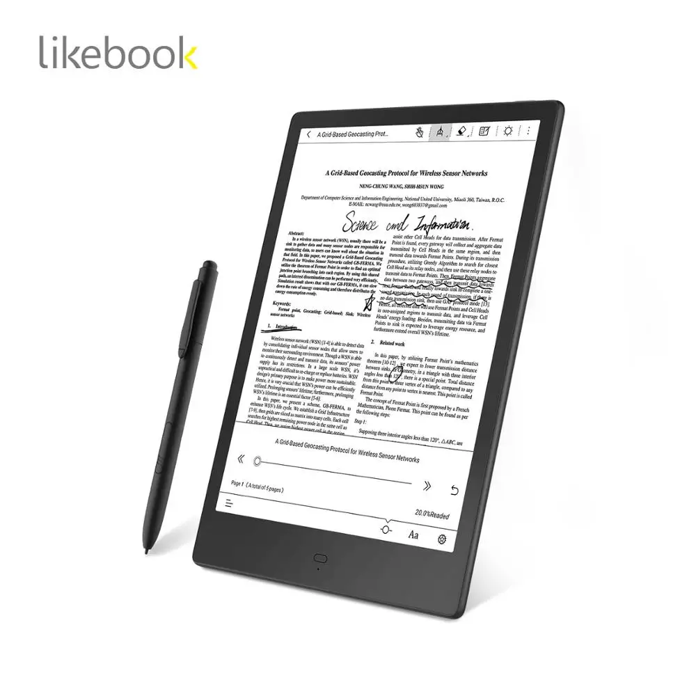 Новое поступление BOYUE 10 3 &quotLIKEBOOK ALITA EREADER с восьмиядерным процессором 4 Гб ОЗУ ANDROID 8