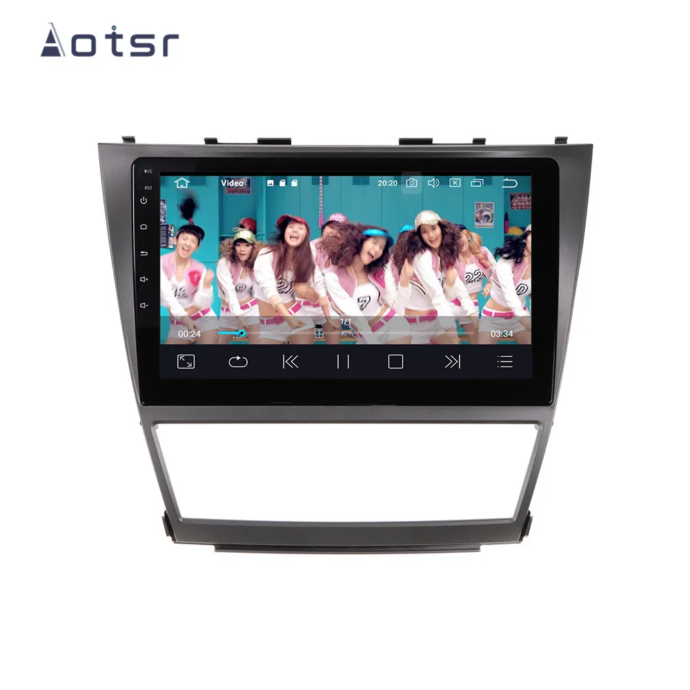 Android 10 0 GPS навигация радио dvd-плеер для Toyota Camry 2006-2011 видео плеер стерео Headuint