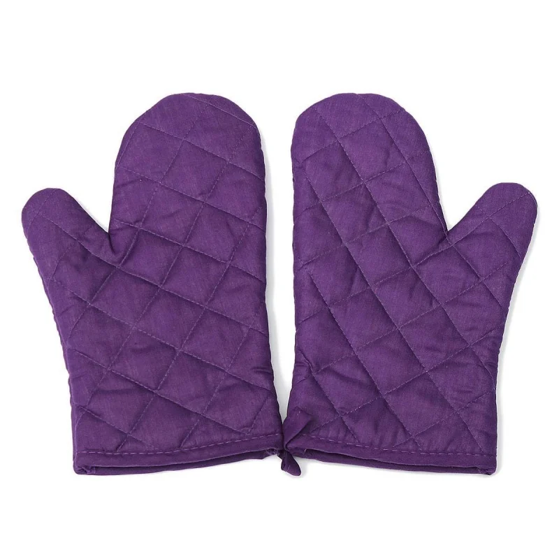 

1 Pair Kitchen Craft Heat Resistant Cotton Oven Glove Pot Holder Baking Cooking Mitts