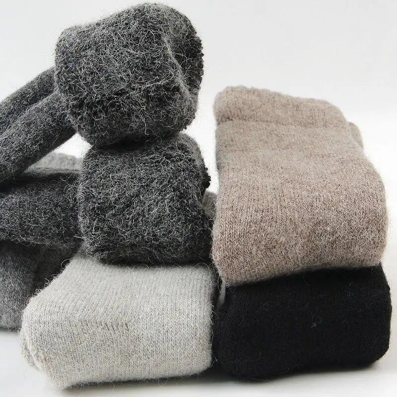 

New Clearance Sales Fashion Unisex Long Socks Winter Thicken Warm Underwear Thermal Cashmere Wool Seamless Sleeping Lingerie