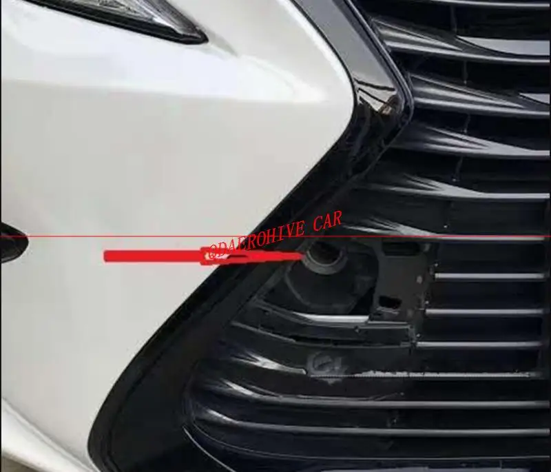 

QDAEROHIVE front Bumper Trailer Cover Tow Bracket Cover Bumper Tow Hook Cover Cap for LEXUS ES200 ES250 ES300 2015 2016 2017