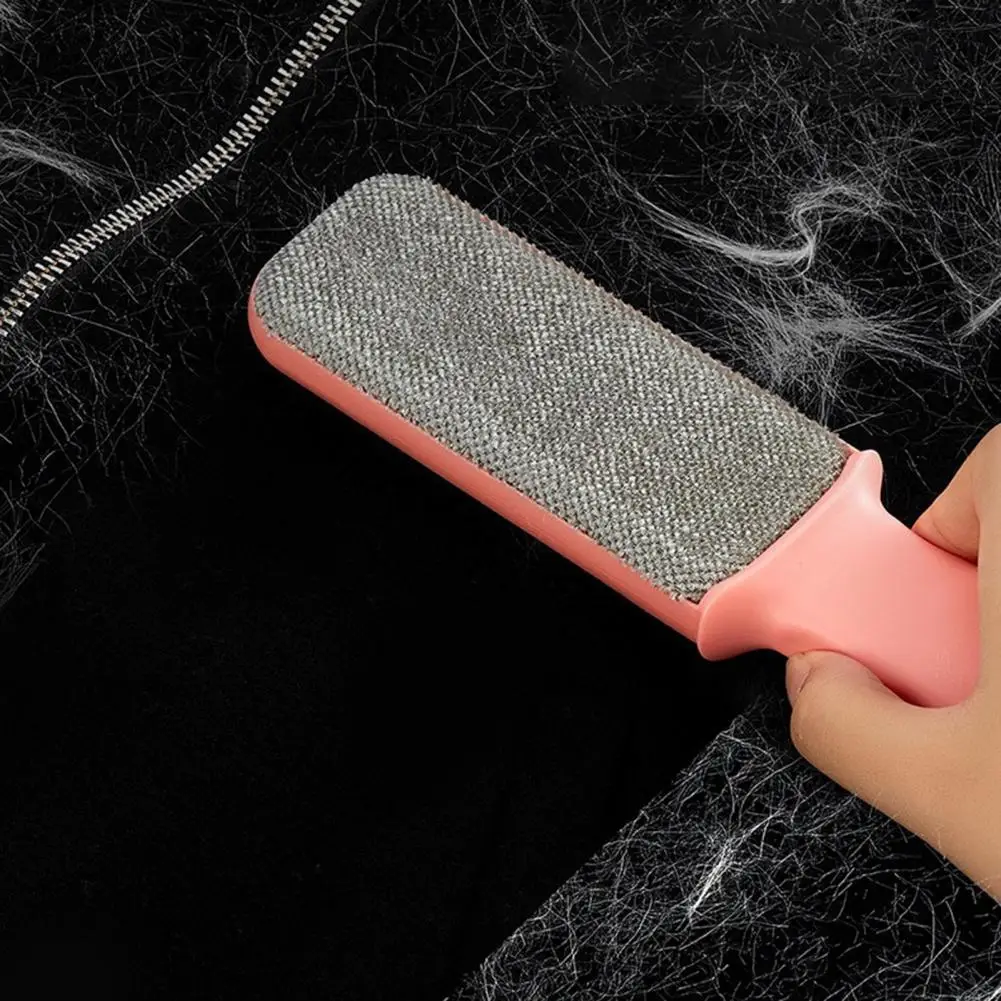 

Pet Hair Remover Double Head Design Heat-resistance Skin-friendly Pet Hair Removal Brush for Wool Pellet Cat and Dog Removal