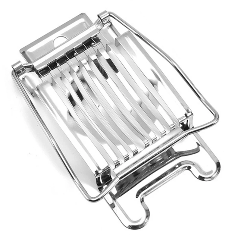 

Multifunctional Stainless Steel Boiled Egg Slicer Fruit Tomato Mushroom Cutter 87HA