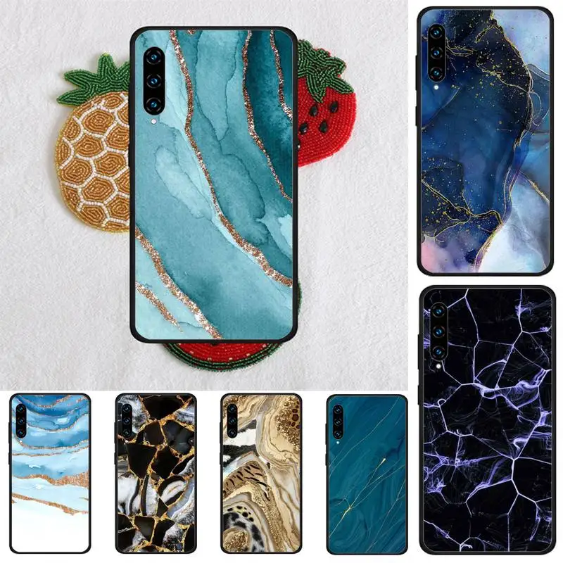 Винтажный мраморный роскошный модный чехол для телефона Honor 7A Pro 7C 10i 8A 8X 8S 8 9 10 20 Lite