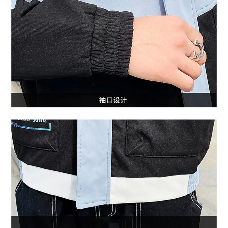 

2021 autumn men's jacket coat slim top coat spring and autumn coat