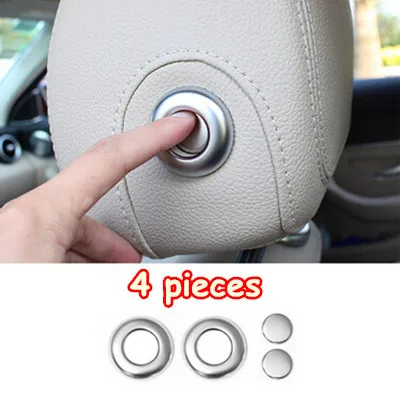 

Кнопка регулировки подголовника автомобиля, отделка с блестками, украшение для Mercedes Benz C E Class W205 W213 GLC X253 2016-2018, аксессуары