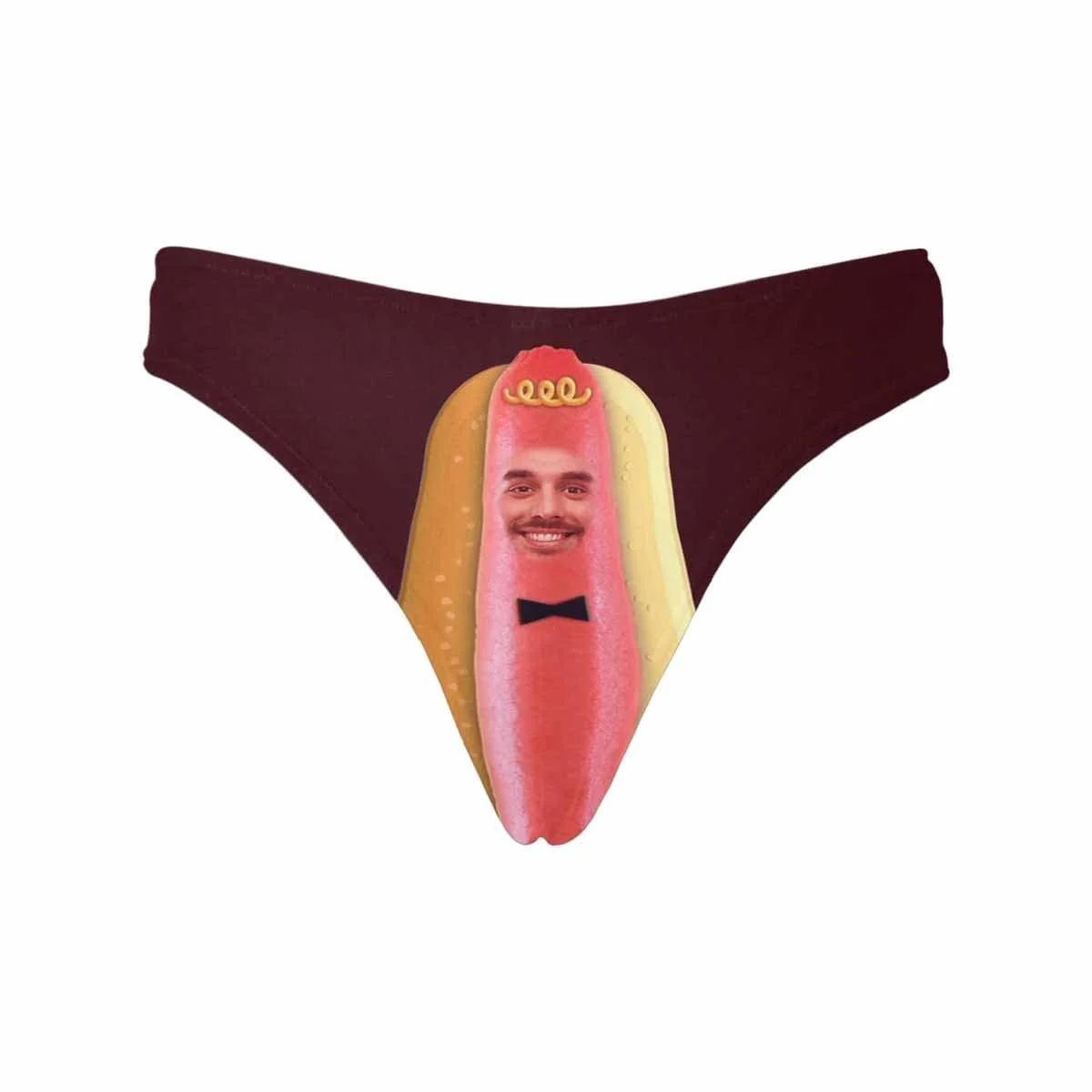 

Custom Face Sausage Women's Classic Thong