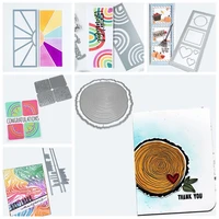 rectangle annual ring square frame hey there hello metal cutting dies scrapbook for card make diy crafts new die cuts 2020